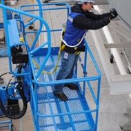 Scissor Lift Fall Protection System